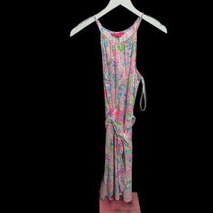 Lilly Pulitzer NWT Mabry Midi Dress Flock Full Of Fun - Size S